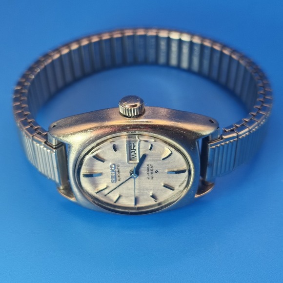 Vintage 1972 Seiko Hi-Beat 21 Jewel Automatic Movement Mechanical Tank Watch